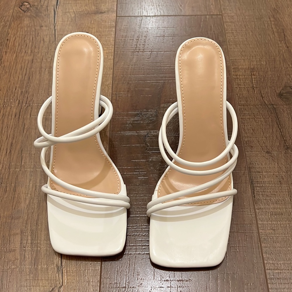 White heels